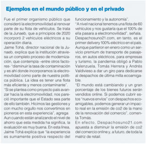 flotas eléctricas