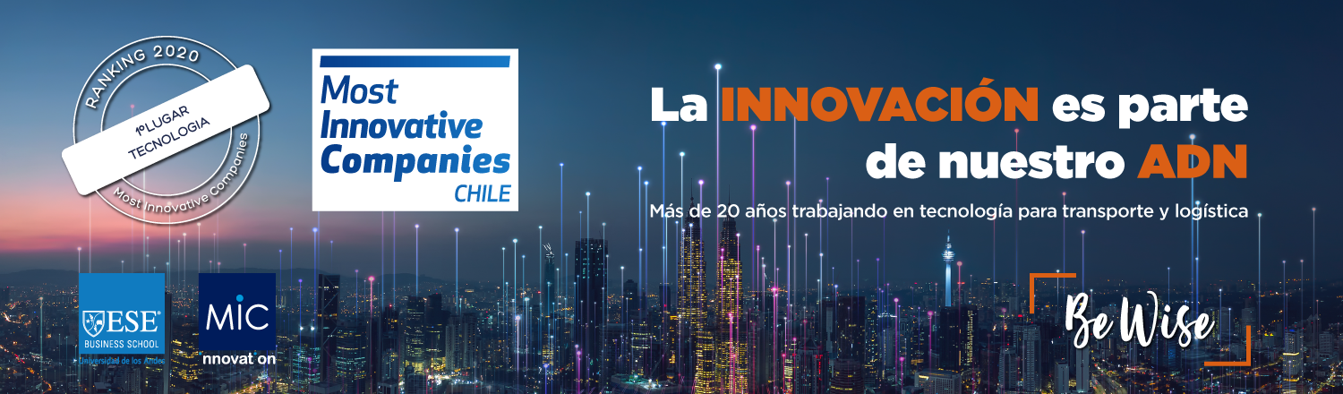 1er Lugar Most Innovative Companies Chile 2020 Ranking ESE